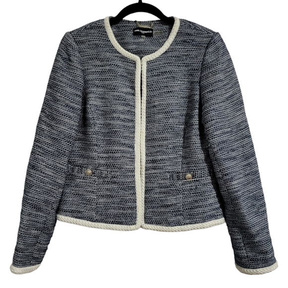 Karl Lagerfeld Jackets & Blazers - Karl Lagerfeld Tweed Jacket Size 6